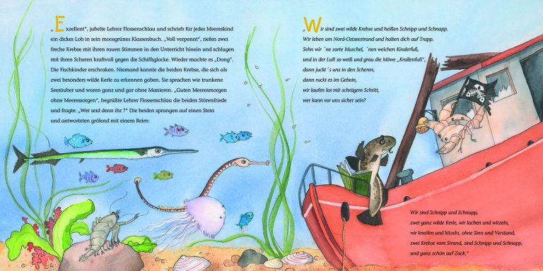 Die kleine Seenadel „Kleinfischschule Ahoi“ – Die kleine Seenadel